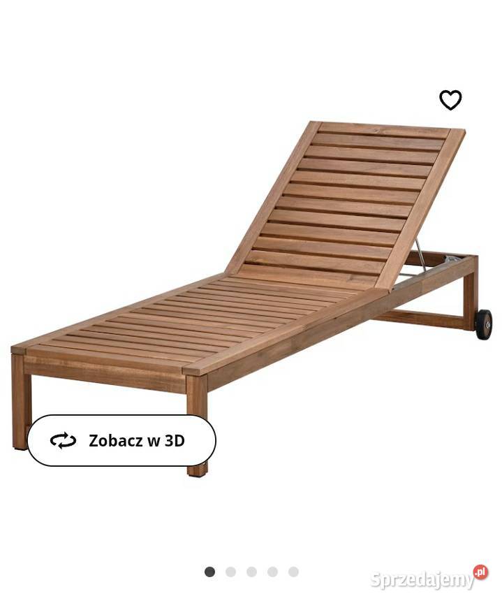 Leżak ogrodowy NMMAR Ikea nowy Chojnów