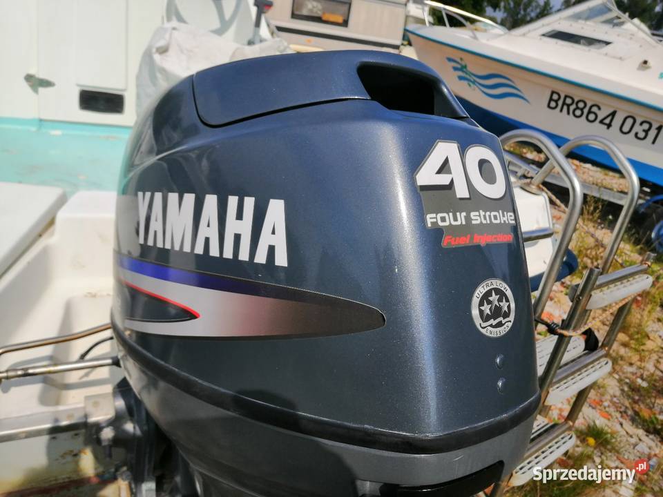 Yamaha 40 silnik zaburtowy czterosuwstan Przejazdowo