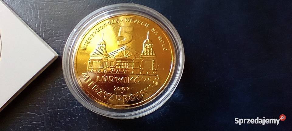 Stare monety Medal 5 Ludwików 2009 327 Lesko
