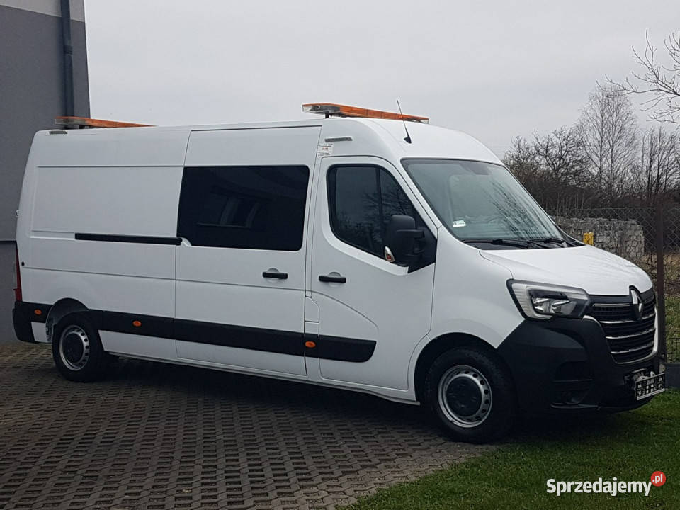 Renault Master 6 OSÓB L3H2 BRYGADÓWKA DŁUGI Poręba