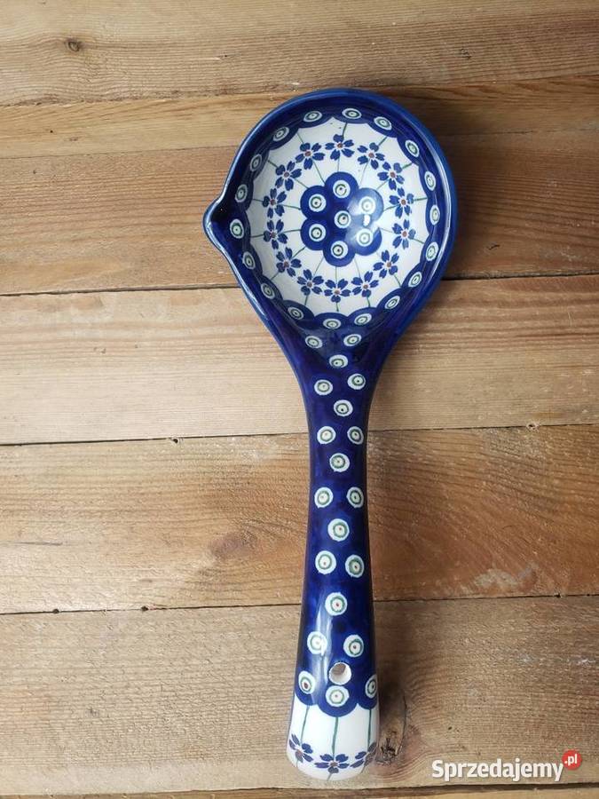 Ceramiczna chochla łyżka Dom i Ogród Bolesławiec