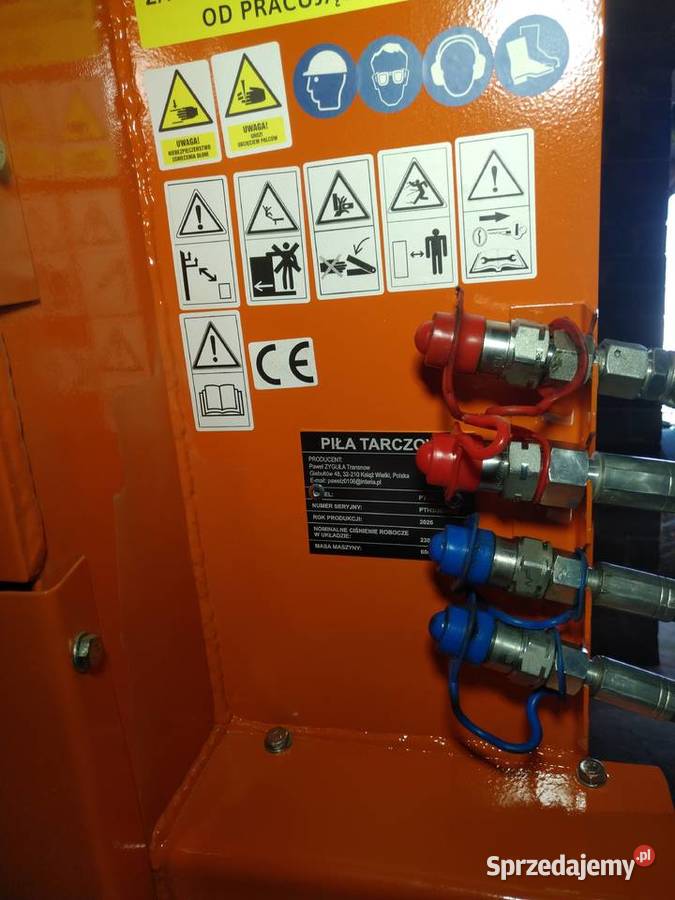 Piła tarczowa do gałęzi nieuszkodzony Miechów