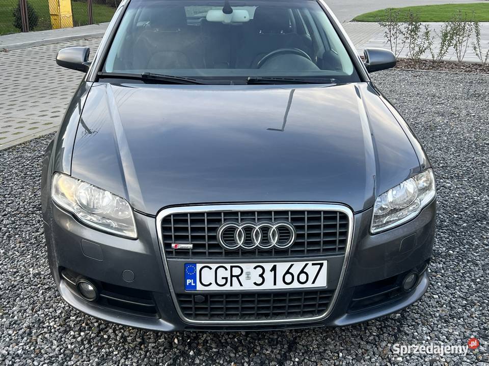 Audi A4 Avant 18 T SLINE GRAFIT Grudziądz sprzedam
