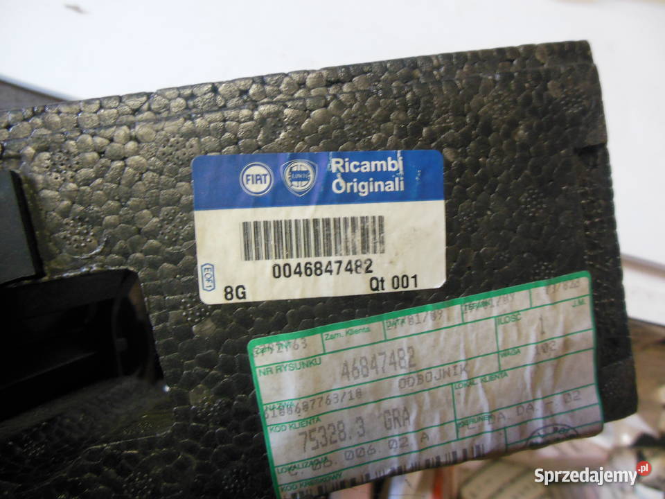 ŚLIZg ABSORBE ZDERZAKA TYŁ LEWY PRAW FIAT PUNTO Kozy