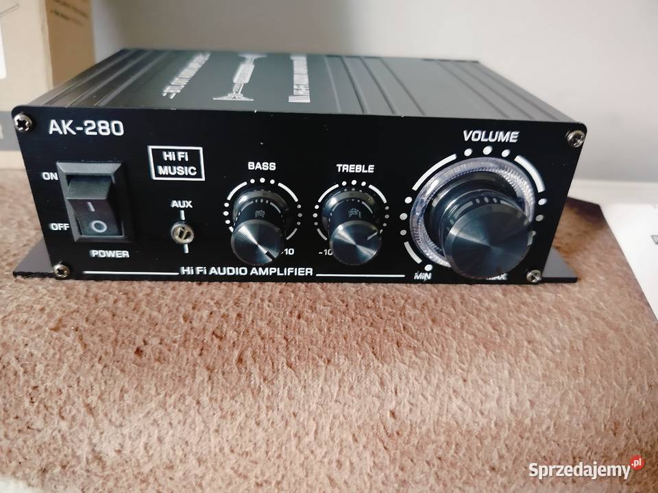 stereofoniczny wzmacniacz audio HiFi AK280 NOWY sprzedam