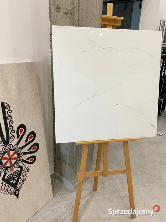 gres płytka delikatna żyła marmur 80x80 Marble Zakopane