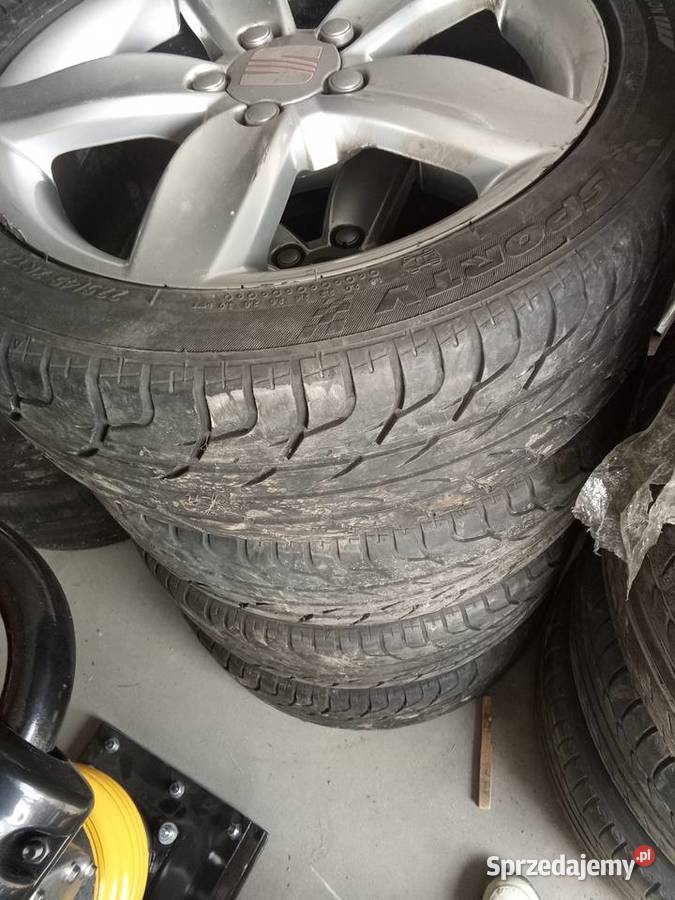 Sprzedam alufelgi 5x112 r 17 seat małopolskie Grybów