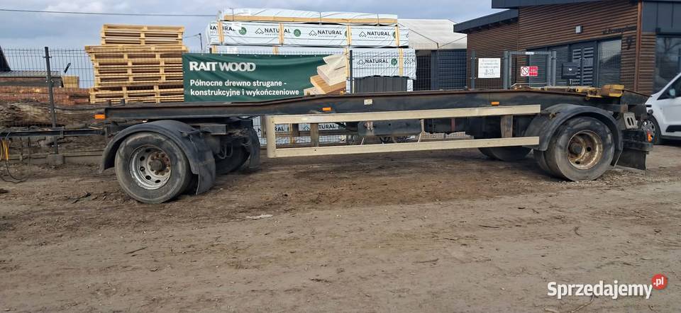 Przyczepa ciężarowa do przewozu kontenerów pod kontener Bartoszyce