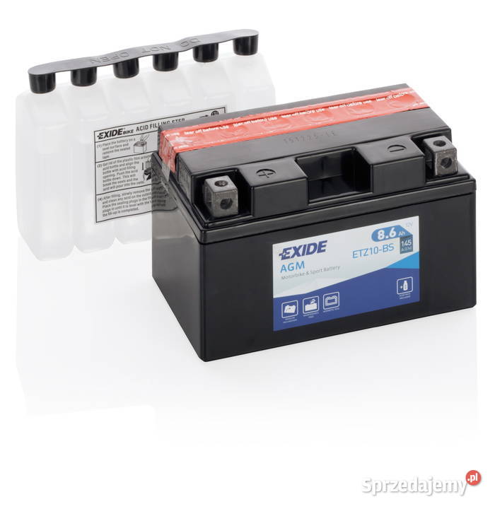 Akumulator motocyklowy EXIDE 12V86Ah YTZ10SBS mazowieckie Pruszków