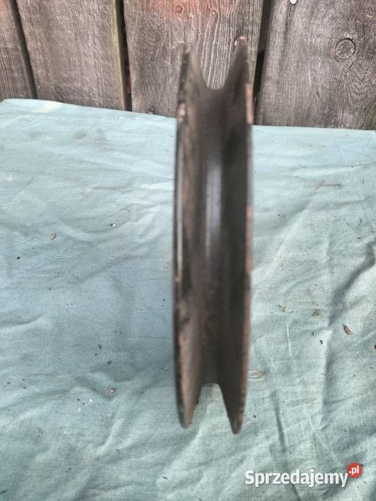 Koło pasowe wału korbowego silnika duże Żuk Nysa wielkopolskie