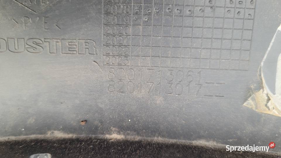 LISTWA BŁOTNIKA LEWY PRZÓD DACIA DUSTER II 17 Ruda Śląska