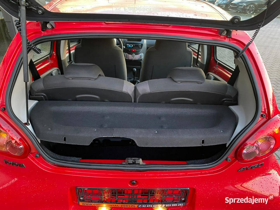Toyota Aygo KLIMATYZACJA centralny zamek niski wielofunkcyjna kierownica Żory sprzedam