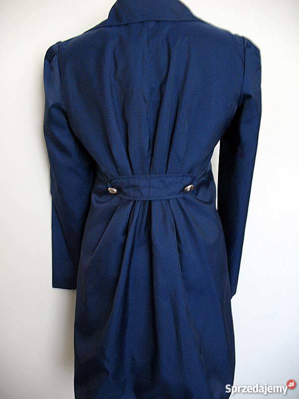 CIENKI PŁASZCZ TRENCZ 38 M biust 94 Prochowiec Siedlce