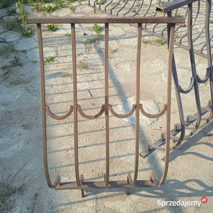 Balustrada poręcz balkonowa tarasowa kuta Wągrodno sprzedam