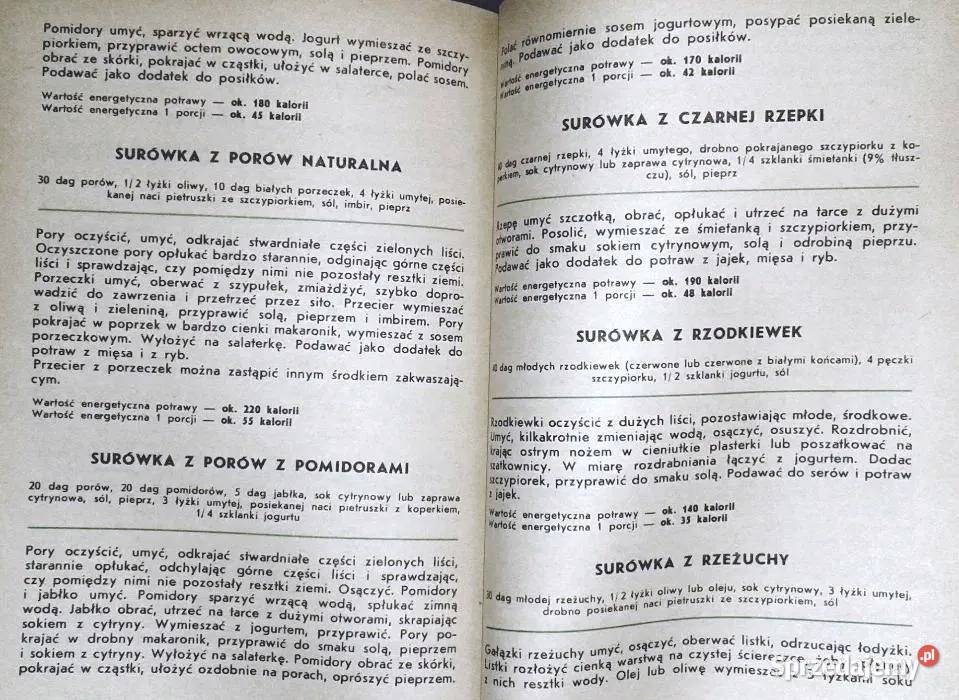 Potrawy niskokaloryczne Zofia Zawistowska Kultura i Rozrywka lubelskie
