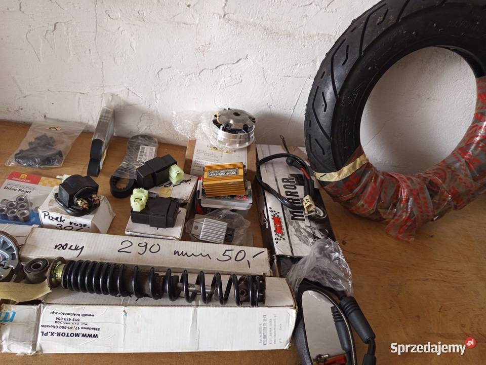 Sprzedam nowe części do skutera 4T silnik GY 6