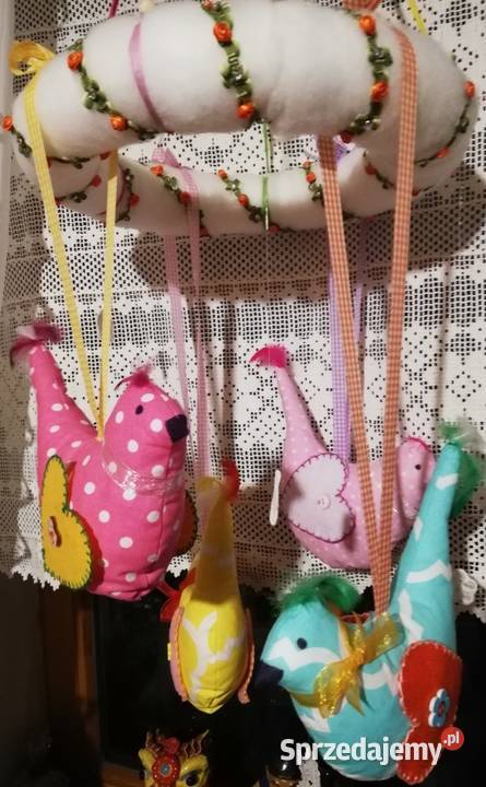 Wianek ptaszki w kolorach pastelowych małopolskie Kraków sprzedam