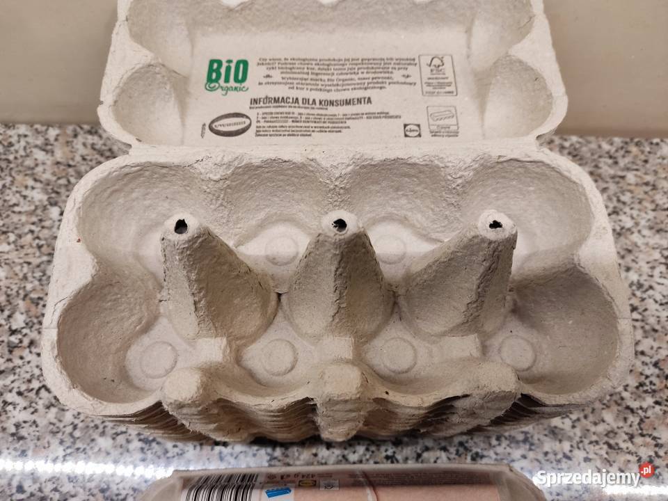 Opakowania wytłaczanki kartonowe na jajka opolskie Głuchołazy