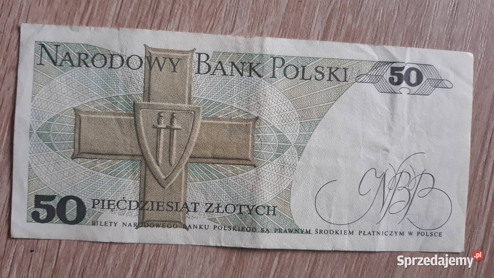 50 złotych 1 XII 1988 r seria HK Konin