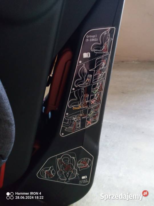 Fotelik dziecka do samochodu Niepołomice