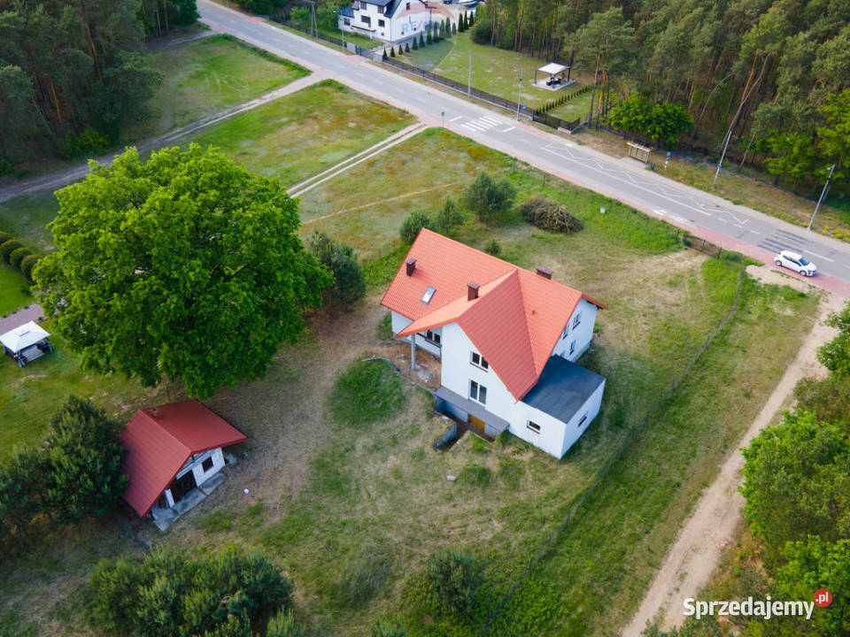 Razem osobno dom 2 działki mieszkalny Liszyno