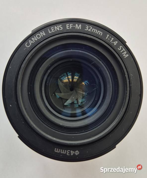 obiektyw canon efm 32 mm f14 stm Wrocław