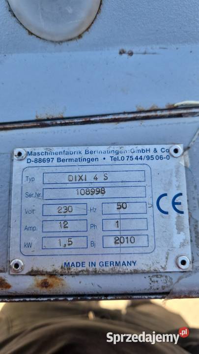 Belownica prasa do foli kartonu makulatury Drzewica