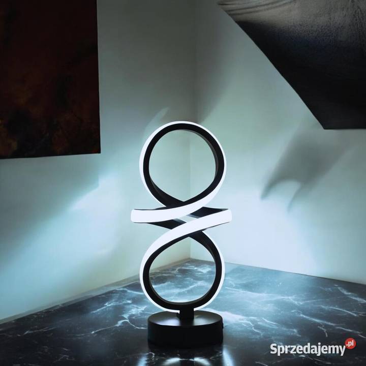 Lampka stołowa LED spirala USB Lampki biurkowe Gniezno sprzedam