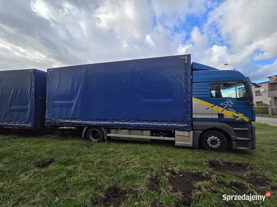 MAN TGX przyczepa HONOLD śląskie Będzin