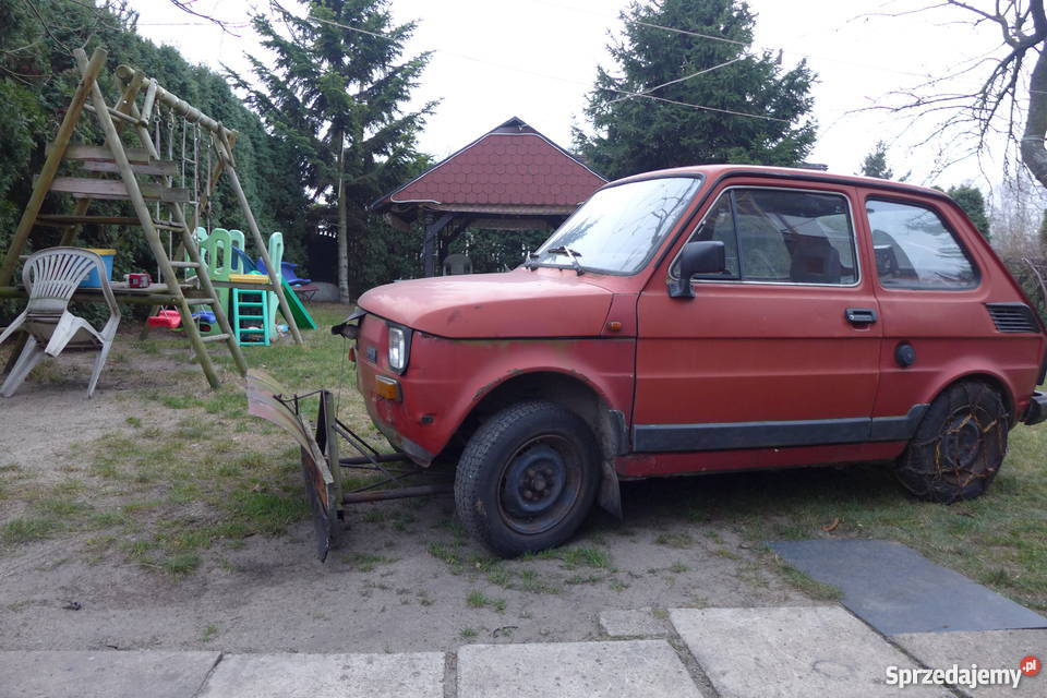 Fiat 126p pług śnieżny silnik skrzynia biegów w Łódź