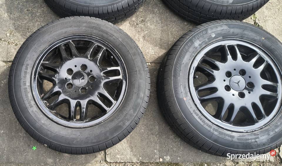 Koła zimowe Mercedes Vito Viano 16 roczne opony pomorskie Chojnice