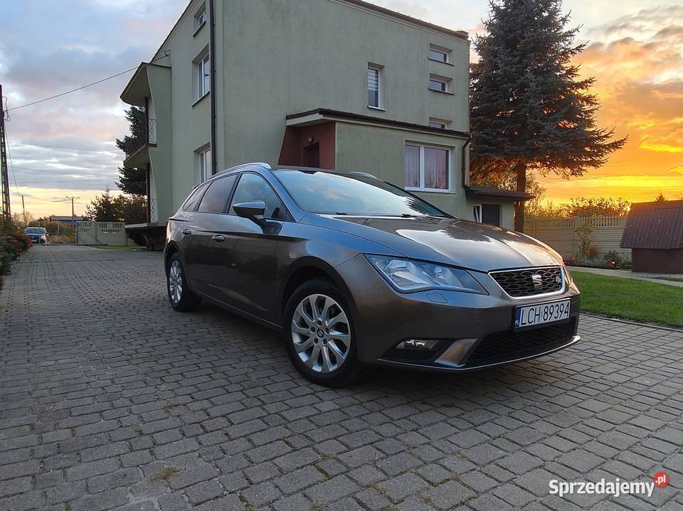SEAT LEON 20 TDI DSG oryginalny lakier Książka bluetooth Chełm