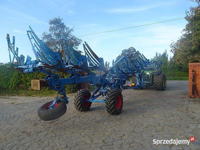 Pług Lemken VARI TITAN ObrotowyAzurowy Pług 9 nieuszkodzony Różyny