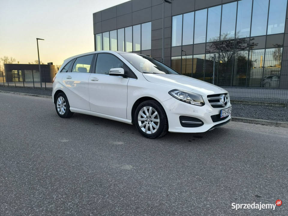 Mercedes B 160 B Klasa 16 Turbo 2016r 122 immobilizer Pabianice sprzedam