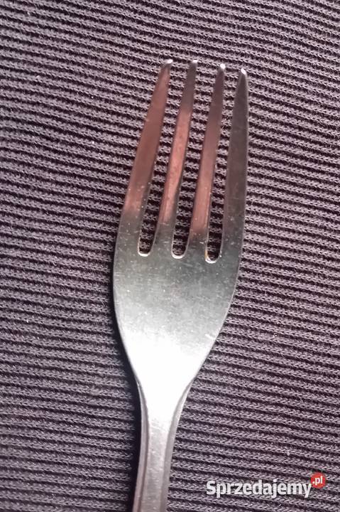 Widelec ze stali nierdzewnej Hefra z logo GS