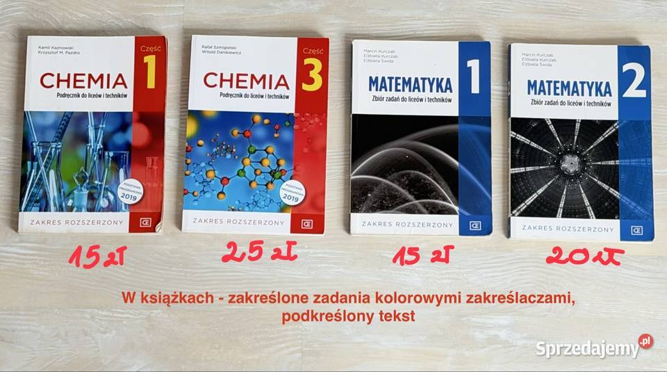Liceum książki podręczniki zbiory zadań Nowa Era Szczecin