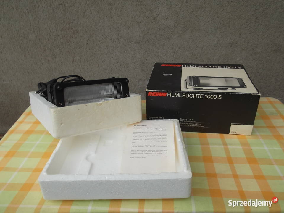 Lampa Fotograficzna Filmowa Lata 80 Cieszyn