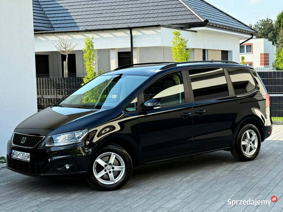 Seat Alhambra 20 TDi 140 6B Navigacja Tempomat 7 serwisowany w ASO mazowieckie Radom sprzedam