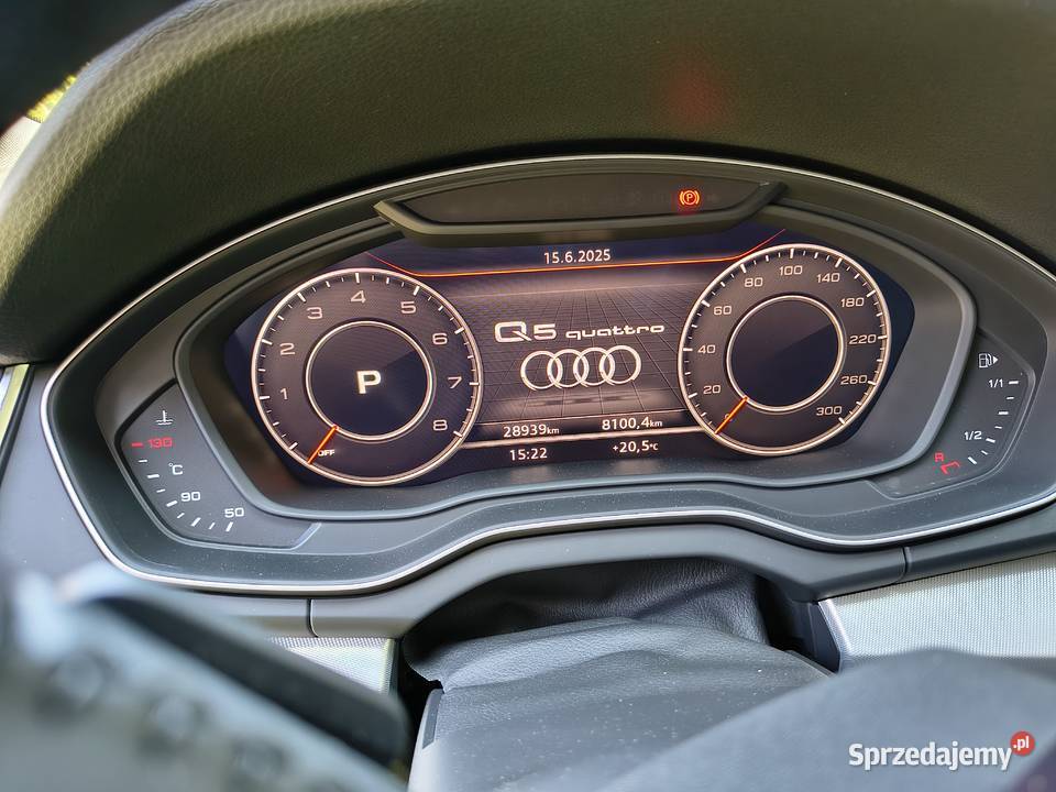 Audi Q5 quattro FY G2 2018 20 TFSI 252 28 salon Brzeziny sprzedam