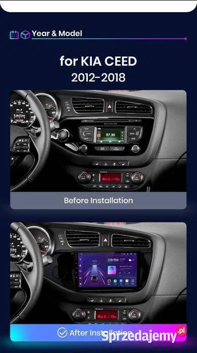 Radio android Kia Ceed JD 1218r wifi gps śląskie