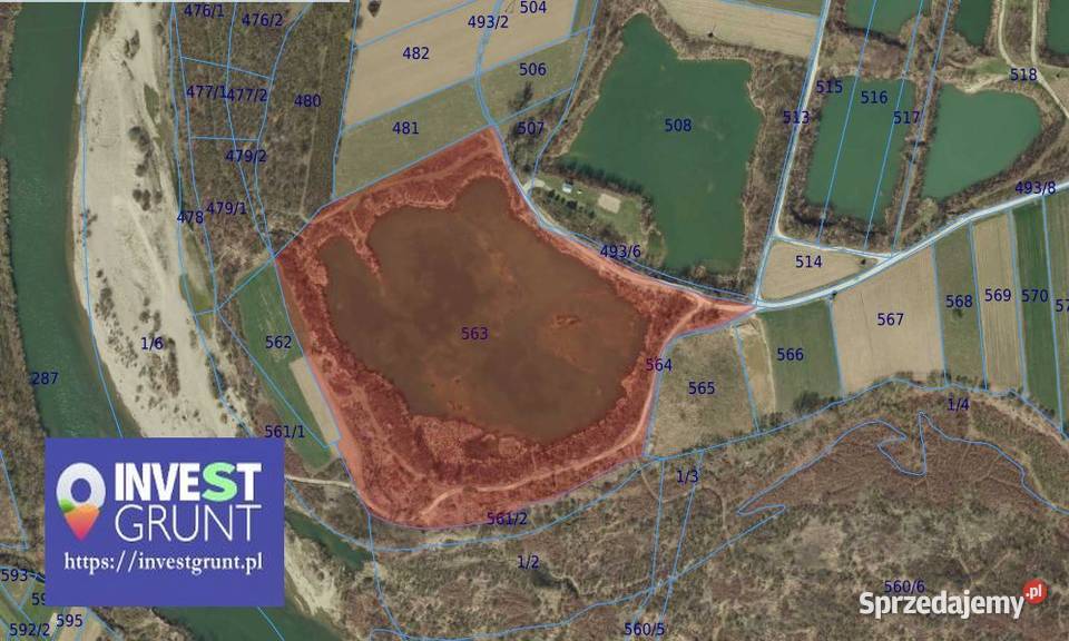 573 ha staw rybny przetarg na dzierżawę Janowice