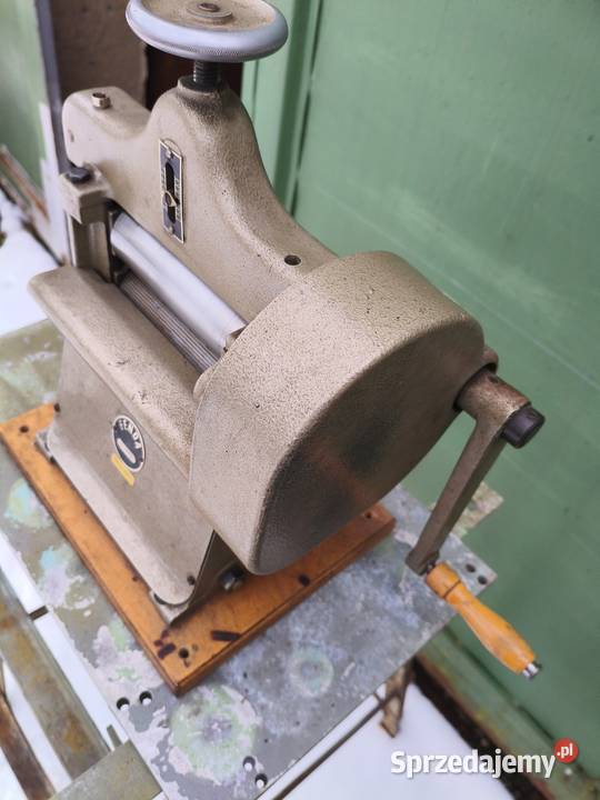 Ręczna krajarka rozcinarka Rafflenbeul do skóry Bogatynia