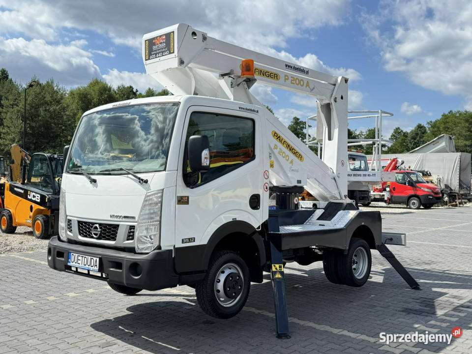 Nissan Cabstar Podnośnik Koszowy 20m Palfinger Widełki