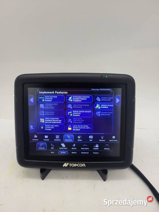 Naprawa anten Topcon AGI4 monitorów Topcon X25