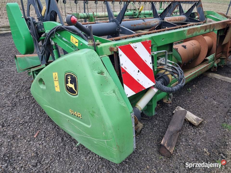 Heder kombajnu John Deere 614R uszkodzony Przedecz