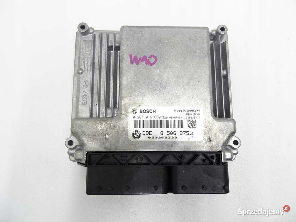 KOMPUTER STEROWNIK SILNIKA 8506375 20 D BMW E87 osobowe