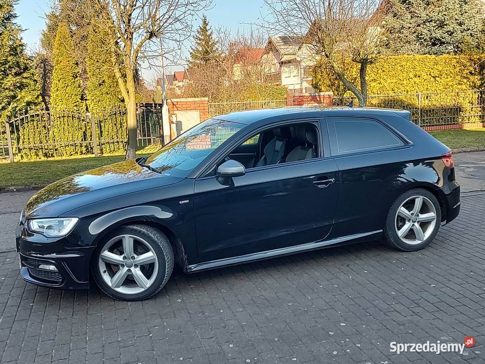 AUDI A3 SLINE 20 TDI kurtyny powietrzne Leszno
