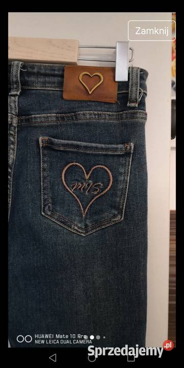 Spodnie damskie jeansowe Moszczenica sprzedam