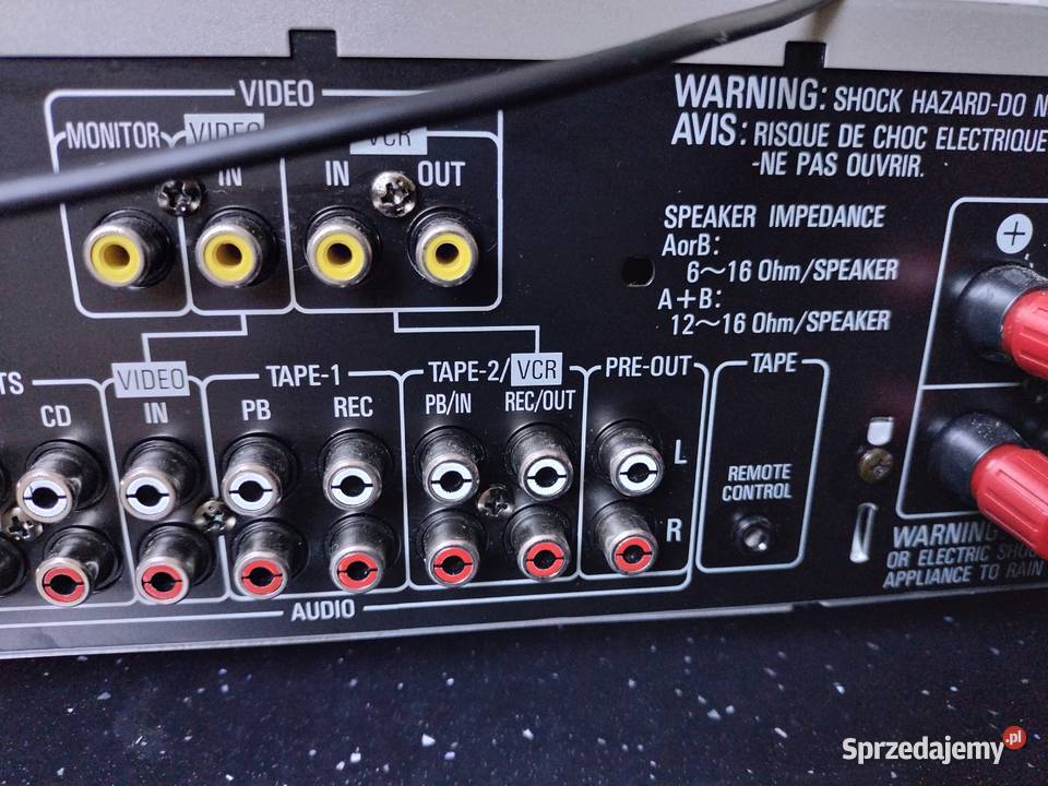 Denon DRA435R pilotkolumny zg25 Rurzyca