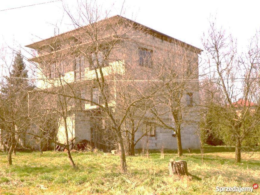 Sprzedam DOM JEDNORODZINNY z działką 80 ar taras Dobrociesz